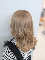 ウィズ 本店(With)&nbsp;ミルクティーベージュ くびれヘア 20代30代40代