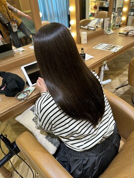 ロンド パルティール 大宮(Lond partir) 美髪縮毛矯正レイヤーロングスタイル