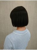 顔タイプ「キュート」ボブ