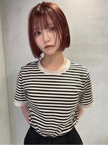 ペレ 梅田(PELE)&nbsp;前髪/アンブレラカラー/こなれミディ/イメチェン/ウェーブパーマ