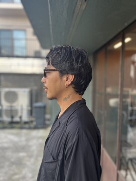 スティルライツ(STILL LIGHTS) manly medium perm style