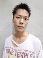 リアイス(Re:ICE)&nbsp;ブルーブラック大人ビジネスツーブロックスパイキーショート