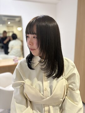 ソイクフ 四条大宮店(SOY-KUFU) レディース 20代30代40代◎イメチェン顔まわりレイヤーオリーブ