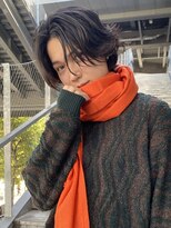 ユーフォリア 渋谷グランデ(Euphoria SHIBUYA GRANDE) 毛流れパーマ センターパート ニュアンスパーマ MOMO