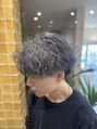 ジーナ 吉祥寺(Zina) gray×波うちセンターパート