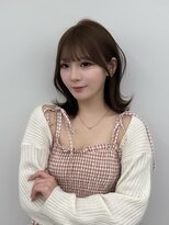 アマトウキョウスマートサロン(AMA TOKYO×Smart Salon) くびれレイヤー/顔まわりカット/レイヤーカット/小顔ヘア