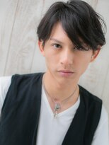 モッズヘア メン 上尾東口店(mod's hair men)&nbsp;センターパート黒髪ナチュラル韓国ヘアZ上尾