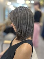 イルダバイグラッシー センター北(iluda by glassi)&nbsp;かきあげ×グレージュハイライト《高倉》