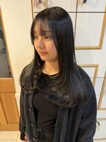 ネオリーブ チロル 横浜西口店(Neolive CiroL.)&nbsp;レイヤーカット　顔まわりカット　韓国ヘア