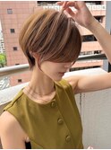髪質改善/大人ガーリー/似合わせカット/ショートボブ前髪/池袋