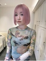 リコヘアー(LiCO HAIR) 那覇/イメチェン/ピンクベージュ/アンブレラカラー/前髪