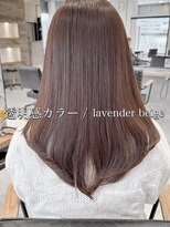 アイヴィ 表参道(IVY) 【透明感カラー】ラベンダーベージュ×レイヤーカット 表参道