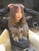 ウィル あべの店(WiLL)&nbsp;イメチェン似合わせ小顔レイヤーカットミディアムウルフ田嶋15