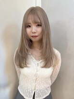 Maison cope'u 梅田 ブリーチ/ケアブリーチ/ブリーチデザイン/ブリーチカラー&nbsp;ベージュ