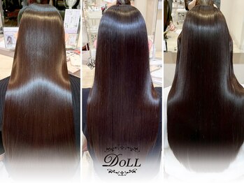 ドール 阪急高槻(DOLL)の写真/【髪質改善水素カラー¥13200】カラーを楽しみながらダメージケア◎薬剤除去で未来の美髪を守る