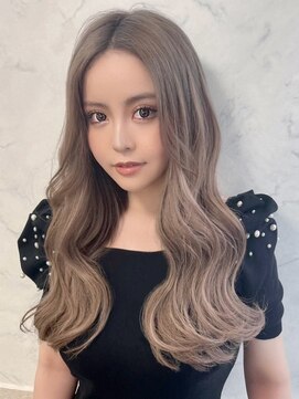 ロウル 池袋(LOWRL) ハッシュカット/グレージュ/デザインカラー/池袋
