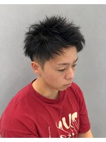 レジット メンズ ヘアサロン(LEGIT MEN's HAIR SALON)&nbsp;アップバング/スパイキーショート/金沢/MEN‘S