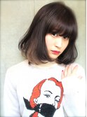 bibito 美髪切りっぱなし マニッシュな重めフレンチボブ