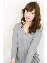 ラパンエアル(LAPINEAL)&nbsp;【ラパンエアル】モーヴカラー×ランダムウェーブ