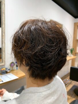 ムク(Muku) 伸ばしかけの方にオススメ♪脱力系パーマ