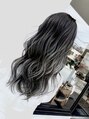 アース 新所沢店(HAIR&MAKE EARTH)&nbsp;★シルバーカラーのバレイヤージュスタイル★