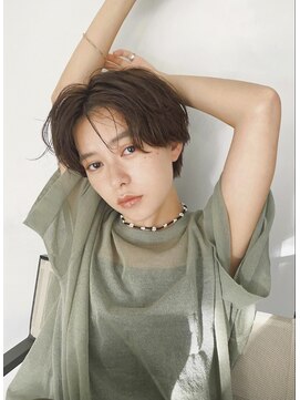 ルーム(Loom.) <スタイリング簡単>ナチュラルセンターパートショート