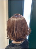 外ハネグラデーションボブ