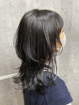 カームバイリコ 学芸大学(calm by liko)&nbsp;ウルフレイヤー/ハイレイヤー/ウルフカット/透明感/レイヤー