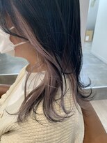 ルーツ(ROOTS)&nbsp;インナーブリーチあり/ラベンダーカラー