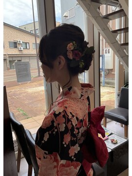 コアフィールフィス(COIFFURE fils) 【見附今町M3D髪質改善】浴衣着付けセット