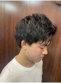 ショートウルフカット