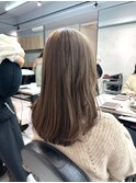 レトロガーリー_オリーブベージュ_ワンホンヘア