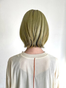 モノリス(monolith) イエローグリーンカラー