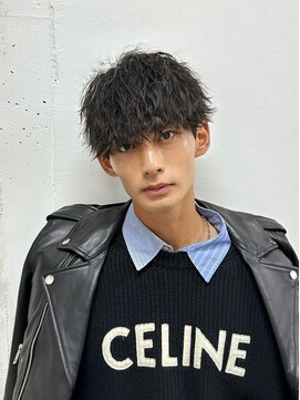 ザサードヘアー 千葉(THE 3rd HAIR) ツイストスパイラルパーマ　波打ち　ツーブロックマッシュ