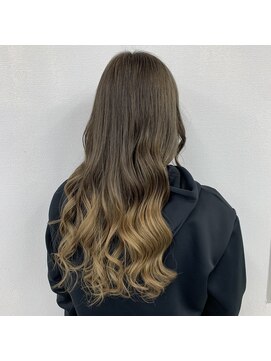 アオアクア バイ グルグル 小岩店(ao akua by GULGUL) アッシュグラデーション