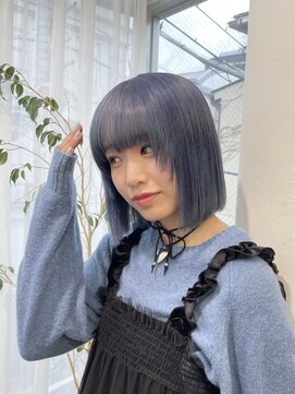 ジーナ オモテサンドウ(XENA) ブルーカラー×シルバーカラー×ホワイトカラー