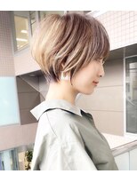 アンド ストーリーズ(&STORIES)&nbsp;ショートボブ髪型20代30代40代50代前髪あり前髪なし面長丸顔小林