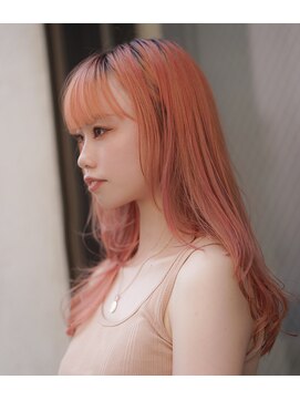 シュク 高円寺(SYUK) SYUK kazu 【高円寺 顔まわりカット 髪質改善 ハイライト 】