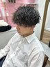 【藤井限定】メンズカット＋5分クイックスパ＋眉カット ￥9000
