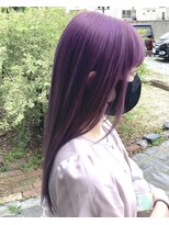 ルプラ ガーデン(le-pla garden) ラベンダー#パープル#ハイトーン#ケアブリーチ#豊橋#豊川#田原