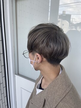 ルーストヘアー(Roost hair) メンズカラー『シルバーグレージュ』