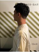 清潔感ある男子のナチュラルパーマ ヒートカール クロップ#3