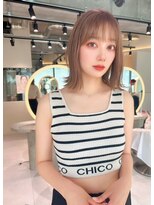 ロンド ロビン 栄(Lond robin)&nbsp;髪質改善/ボブ/ハイトーン/くびれボブ/前髪/名古屋/栄/韓国ヘア