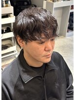 ノイセル(Noisyle)&nbsp;波スパイラルシャドウパーママッシュスタイル