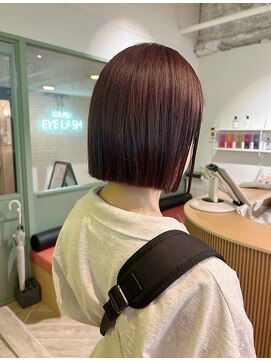 ラヴィズム(LUVISM) ブリーチなしダブルカラー/ベージュ/レイヤー/顔周りレイヤー