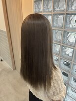 ボアップ 新居浜店(boappu) #ブラウンカラー#艶カラー