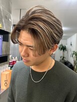 メンズサロン キング 高槻店(Men’s salon K!ng)&nbsp;波巻きツイストスパイラルパーマ/フェザーパーマ/眉毛/メンズ