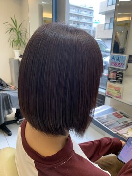 ヘアープレイスクリアライン 栄町店(hair place CLEAR LINE) 【メテオ酸熱トリートメント】髪質改善/トステア/シルク架橋