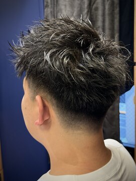 ヒロギンザ 新橋銀座口店(HIRO GINZA) ツーブロフェードアップバングショート