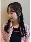 インナーカラー、簡単アレンジ（堀）